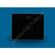 Пневморозетка черный глянец Ave System 44